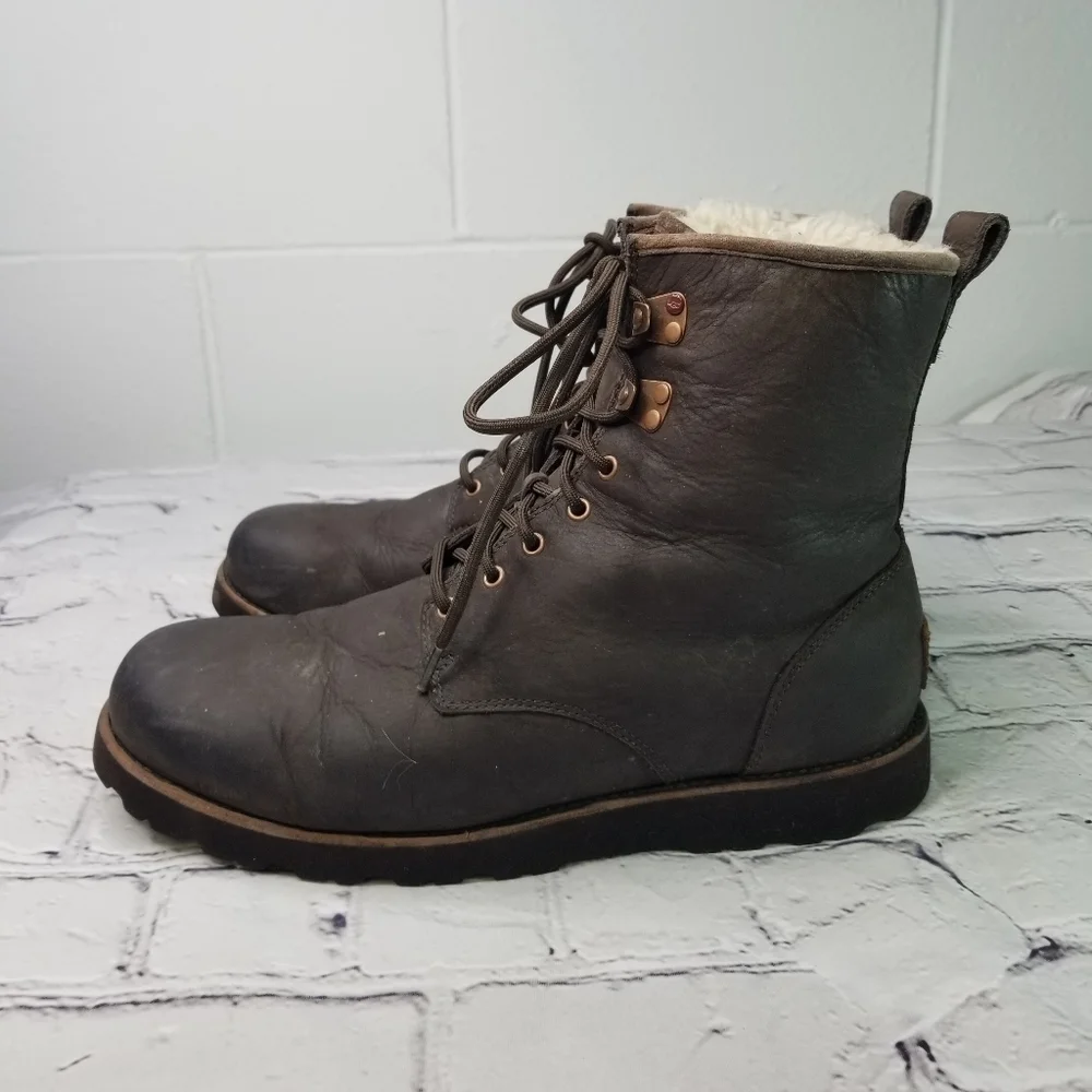 Ugg Hannen TL brown leather boots